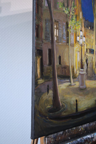 Original art for sale at UGallery.com | Furstemberg in October by Bertrand Girard | $3,000 | acrylic painting | 39' h x 31' w | photo 2