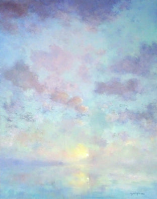 Original art for sale at UGallery.com | Seabreeze Journey by Gail Greene | $1,075 | oil painting | 30' h x 24' w | photo 1