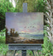 Original art for sale at UGallery.com | The Sunrise Patrol by Gail Greene | $925 | oil painting | 20' h x 24' w | thumbnail 3