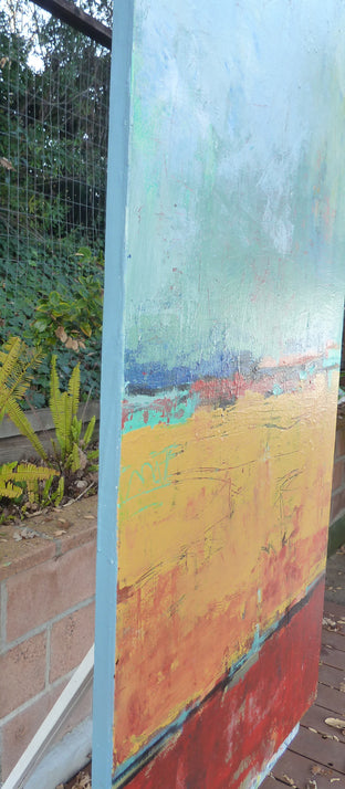 Original art for sale at UGallery.com | Land by Gail Ragains | $2,450 | acrylic painting | 48' h x 24' w | photo 2