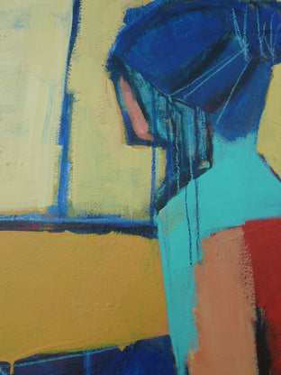 Original art for sale at UGallery.com | Looking Out by Gail Ragains | $3,975 | acrylic painting | 48' h x 40' w | photo 4