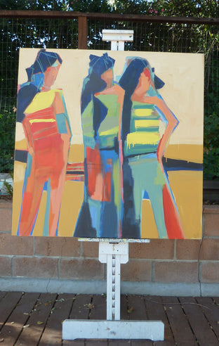 Trio by Gail Ragains |  Context View of Artwork 