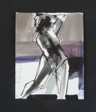Original art for sale at UGallery.com | Christina #2 by Gail Ragains | $250 | ink artwork | 14' h x 11' w | thumbnail 3