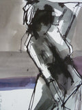 Original art for sale at UGallery.com | Christina #2 by Gail Ragains | $250 | ink artwork | 14' h x 11' w | thumbnail 4