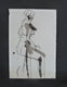 Original art for sale at UGallery.com | Gestural Ink Drawing #55 by Gail Ragains | $375 | ink artwork | 22' h x 15' w | thumbnail 3