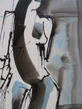 Original art for sale at UGallery.com | Gestural Ink Drawing #3 by Gail Ragains | $275 | ink artwork | 14' h x 11' w | thumbnail 4