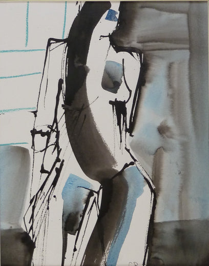 Gestural Ink Drawing #3 by Gail Ragains | Artwork Main Image