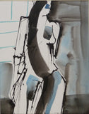 Original art for sale at UGallery.com | Gestural Ink Drawing #3 by Gail Ragains | $275 | ink artwork | 14' h x 11' w | thumbnail 1
