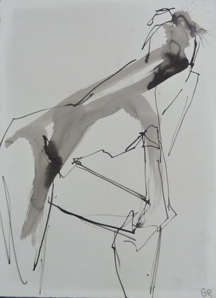 Gestural Ink Wash #52 by Gail Ragains |  Artwork Main Image 