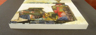 Original art for sale at UGallery.com | Abstract Still Life by Gail Ragains | $850 | mixed media artwork | 18' h x 18' w | photo 2