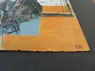Figure in Grays by Gail Ragains |  Side View of Artwork 