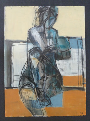 Figure in Grays by Gail Ragains |  Context View of Artwork 