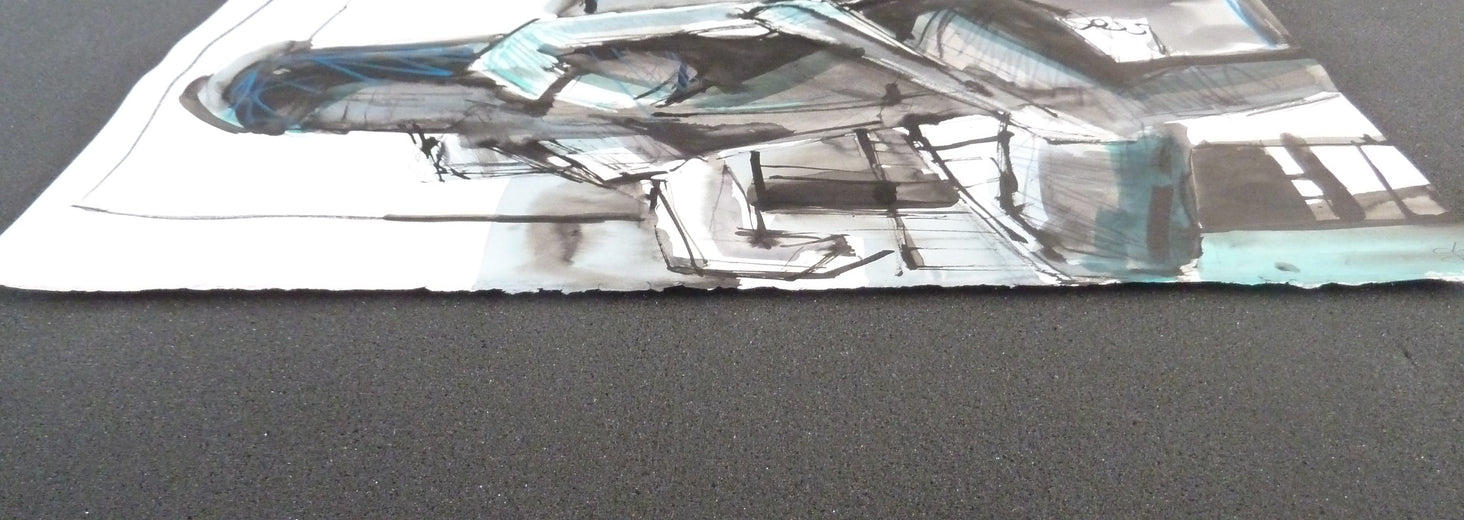 Rita #3 by Gail Ragains |  Side View of Artwork 