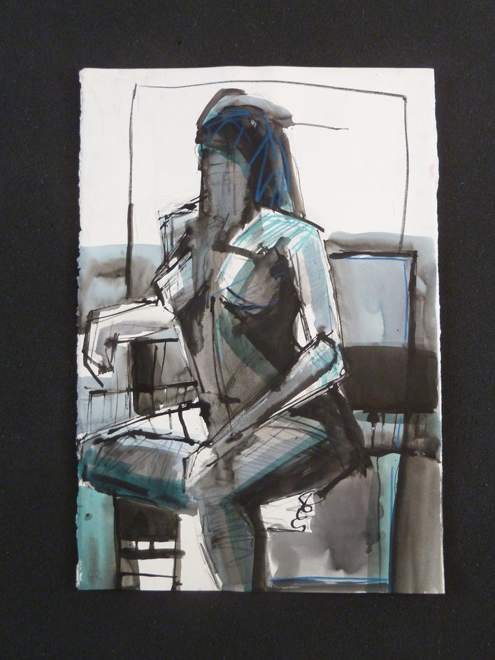 Rita #3 by Gail Ragains |  Context View of Artwork 