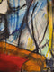 Original art for sale at UGallery.com | Seated Figure #3 by Gail Ragains | $550 | mixed media artwork | 22' h x 15' w | thumbnail 4