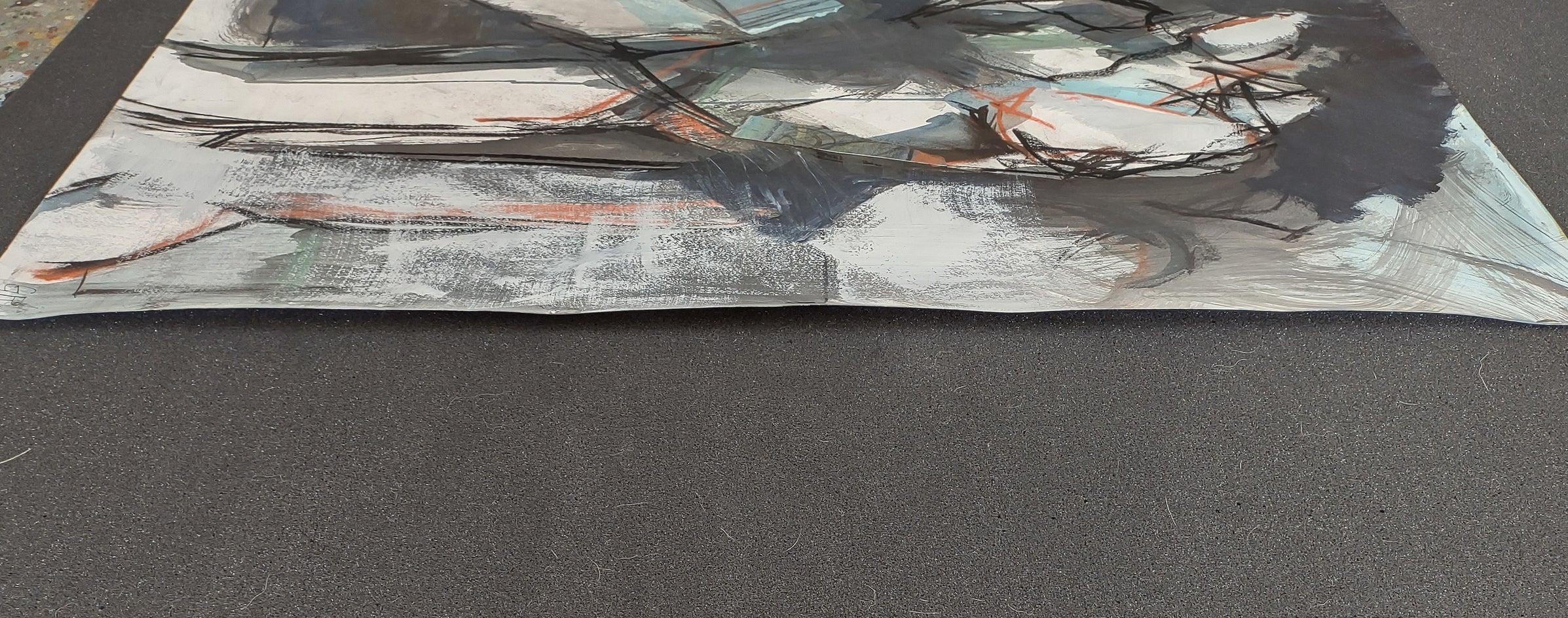 The Dancer #3 by Gail Ragains |  Side View of Artwork 