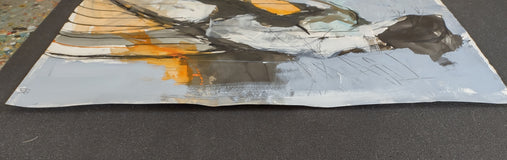 Original art for sale at UGallery.com | The Dancer #4 by Gail Ragains | $725 | mixed media artwork | 36' h x 24' w | thumbnail 2