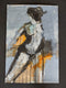 Original art for sale at UGallery.com | The Dancer #4 by Gail Ragains | $725 | mixed media artwork | 36' h x 24' w | thumbnail 3