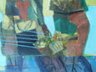 Original art for sale at UGallery.com | Urban Girls by Gail Ragains | $1,025 | mixed media artwork | 30' h x 22' w | thumbnail 4