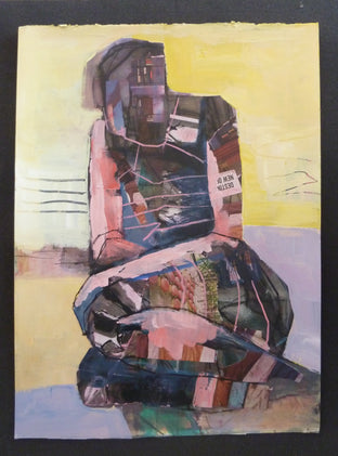 Wrapped in Pinks by Gail Ragains |  Context View of Artwork 