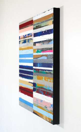 Groove 35 by Gary J. Noland Jr. |  Side View of Artwork 