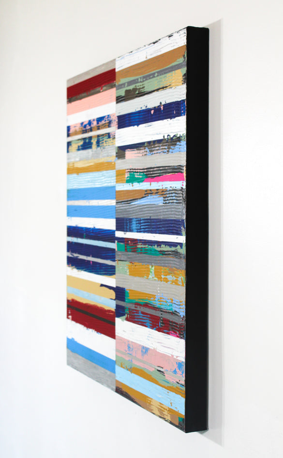 Groove 35 by Gary J. Noland Jr. |  Side View of Artwork 