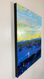 Original art for sale at UGallery.com | Just Thinking by Gary J. Noland Jr. | $3,500 | acrylic painting | 36' h x 36' w | thumbnail 2