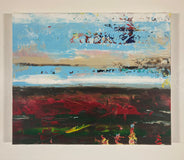 Original art for sale at UGallery.com | Rendezvous by Gary J. Noland Jr. | $1,350 | acrylic painting | 20' h x 24' w | thumbnail 3