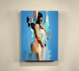 Blue Emerge by Gary Leonard |  Context View of Artwork 