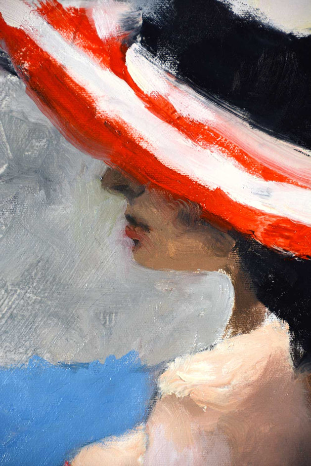 Day Off by Gary Leonard |  Closeup View of Artwork 