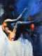 Original art for sale at UGallery.com | Dream's Flight by Gary Leonard | $2,875 | oil painting | 40' h x 30' w | thumbnail 1
