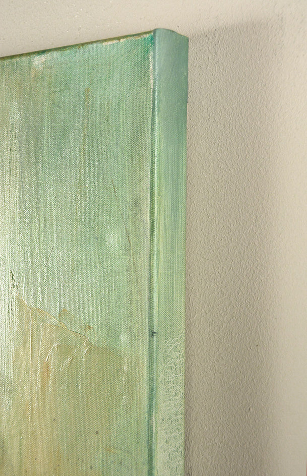 In the Calm by Gary Leonard |  Side View of Artwork 