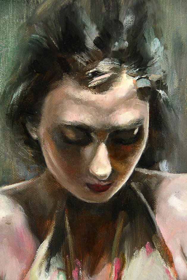 In the Calm by Gary Leonard |  Closeup View of Artwork 