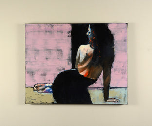 Original art for sale at UGallery.com | Reclining Spaces by Gary Leonard | $1,975 | oil painting | 30' h x 24' w | photo 4