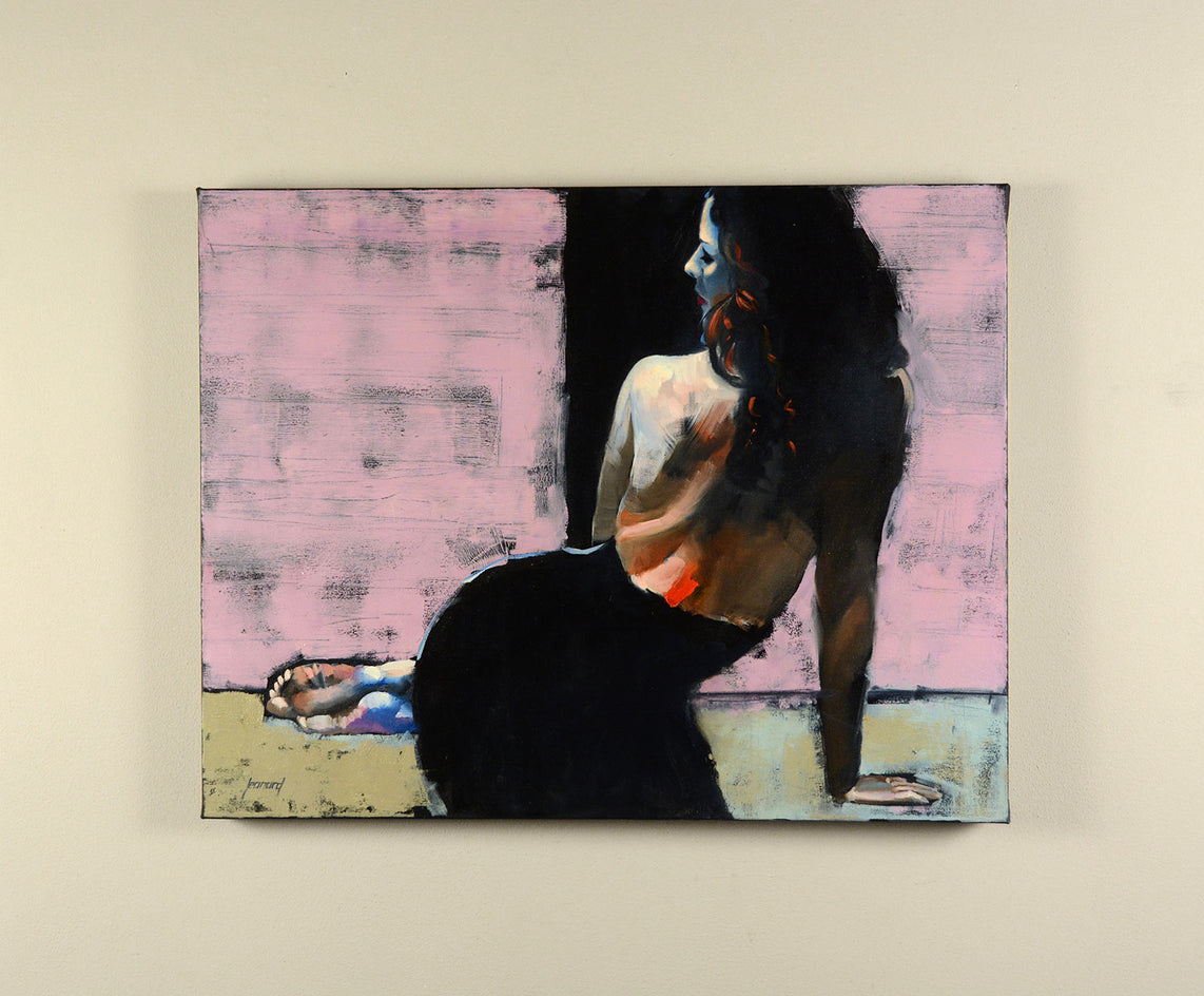 Reclining Spaces by Gary Leonard |  Closeup View of Artwork 