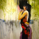 Original art for sale at UGallery.com | Stylish Moments by Gary Leonard | $2,900 | oil painting | 36' h x 36' w | thumbnail 1