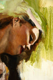 Original art for sale at UGallery.com | The Dance by Gary Leonard | $2,300 | oil painting | 36' h x 24' w | thumbnail 4