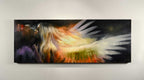 Original art for sale at UGallery.com | The Phoenix by Gary Leonard | $3,800 | oil painting | 22' h x 60' w | thumbnail 3
