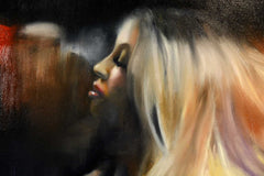 Original art for sale at UGallery.com | The Phoenix by Gary Leonard | $3,800 | oil painting | 22' h x 60' w | thumbnail 4