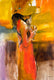 Original art for sale at UGallery.com | Warm Moments by Gary Leonard | $2,300 | oil painting | 36' h x 24' w | thumbnail 1