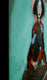 Original art for sale at UGallery.com | Bird Print Geisha by Scott Dykema | $2,075 | mixed media artwork | 48' h x 36' w | thumbnail 4