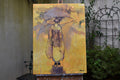 Original art for sale at UGallery.com | Geisha with Orange Light by Mary Pratt | $2,375 | oil painting | 40' h x 30' w | thumbnail 3