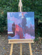 Original art for sale at UGallery.com | Never Looking Back by Gena Brodie Robbins | $1,350 | acrylic painting | 24' h x 24' w | thumbnail 3