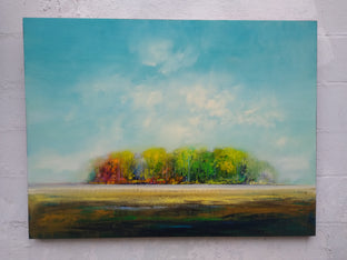 As Clouds Go By by George Peebles |  Context View of Artwork 