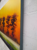 Original art for sale at UGallery.com | As Night Falls by George Peebles | $2,800 | oil painting | 30' h x 48' w | thumbnail 2