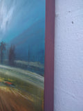 Original art for sale at UGallery.com | As the Sun Sets by George Peebles | $1,650 | oil painting | 24' h x 36' w | thumbnail 2