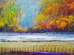 Original art for sale at UGallery.com | Autumns Presence by George Peebles | $1,025 | oil painting | 24' h x 30' w | photo 3