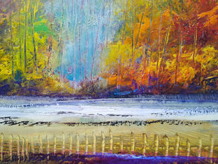 Original art for sale at UGallery.com | Autumns Presence by George Peebles | $1,025 | oil painting | 24' h x 30' w | photo 3