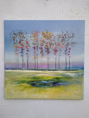 Autumns Strong Hold by George Peebles |  Context View of Artwork 