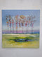 Original art for sale at UGallery.com | Autumns Strong Hold by George Peebles | $1,850 | oil painting | 30' h x 30' w | thumbnail 3
